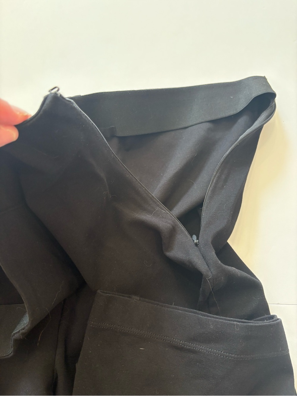 Quince Black Wide-Leg Pants Cropped XL - Picture 6 of 6